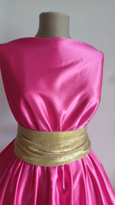 Matase Satinata Texturata Fuxia MAT1355